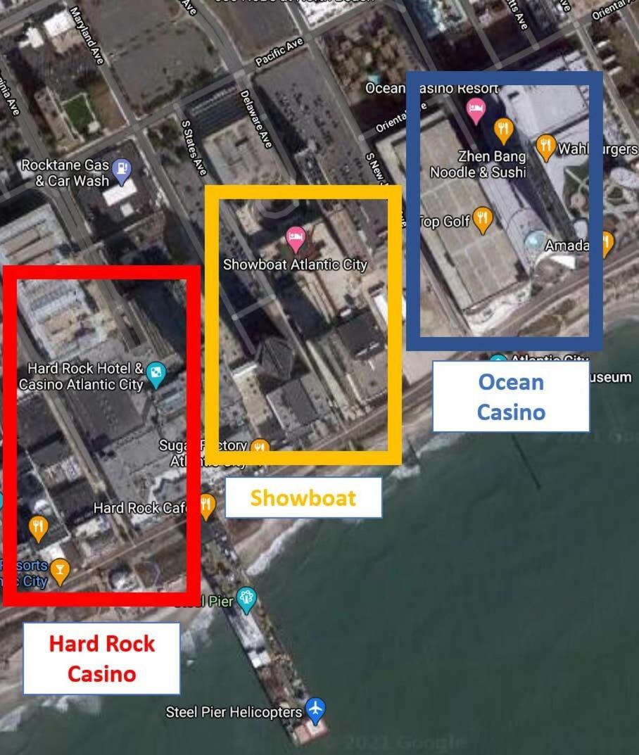 Stylish 2Br 3Ba Cozysuites On The Boardwalk Atlantic City Exteriör bild